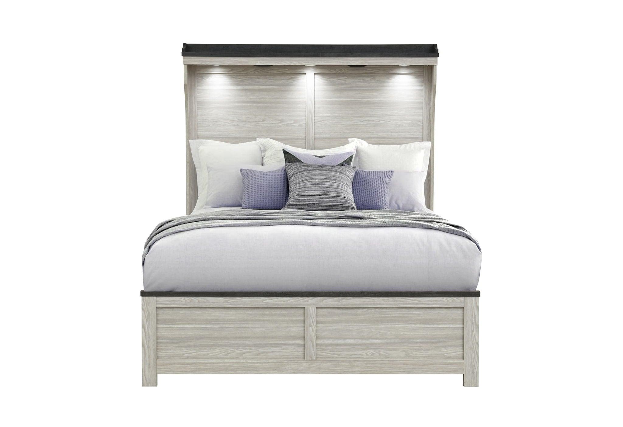 Ashley - Full Panel Bed - Brown