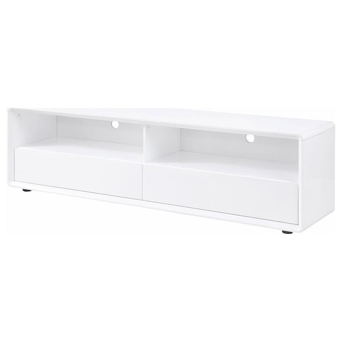 Ellice - 71" TV Stand Media Console - White