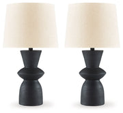 Scarbot - Paper Table Lamp (Set of 2) - Distressed Black
