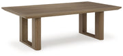 Serene Bay - Rectangular Cocktail Table - Dark Brown