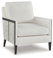 Ardenworth - Accent Chair - Black / Ivory