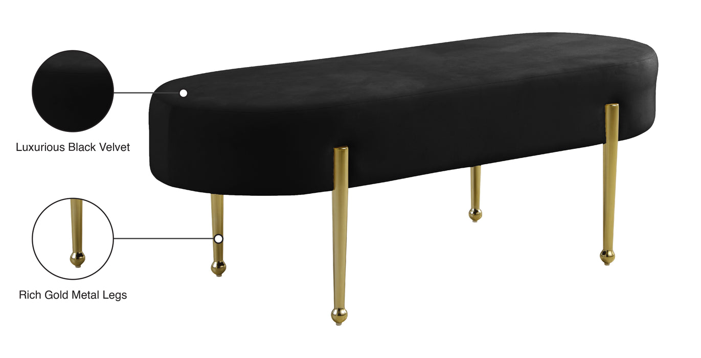 Gia - Velvet Bench