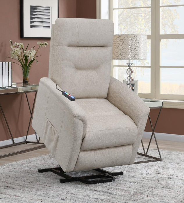 Henrietta - Upholstered Power Lift Massage Chair