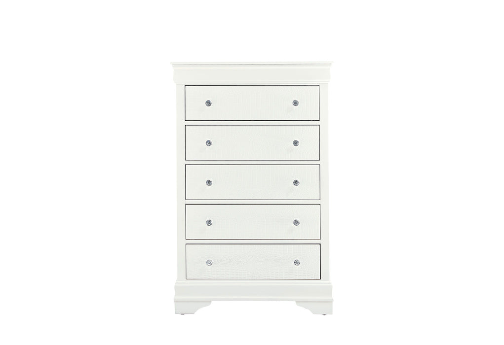 Pompei - Chest - Metallic White