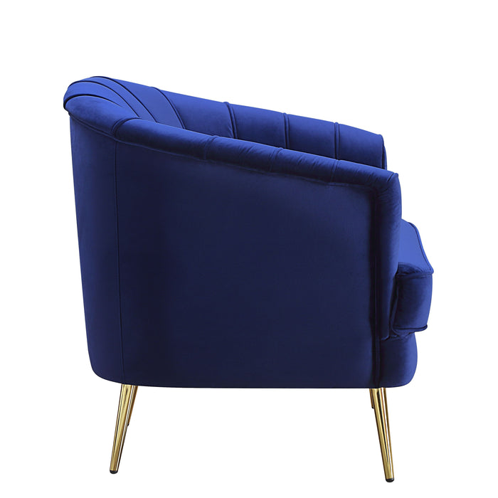 Eivor - Sofa - Blue Velvet