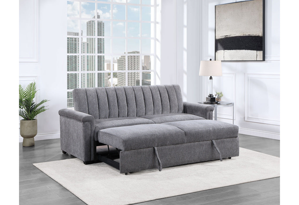 U0201 - Pullout Sofa - Dark Gray