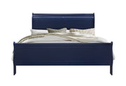 Charlie - King Bed With LED - Blue