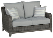 Elite Park - Loveseat w/Cushion - Gray