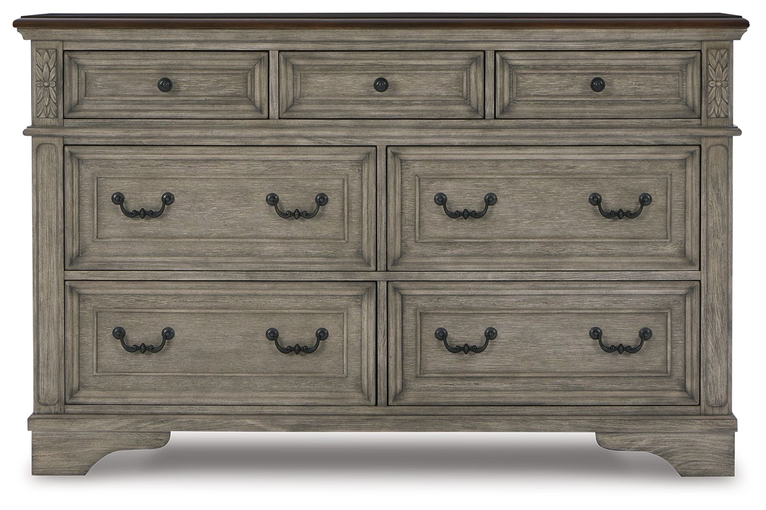 Lodenbay - Dresser - Antique Gray