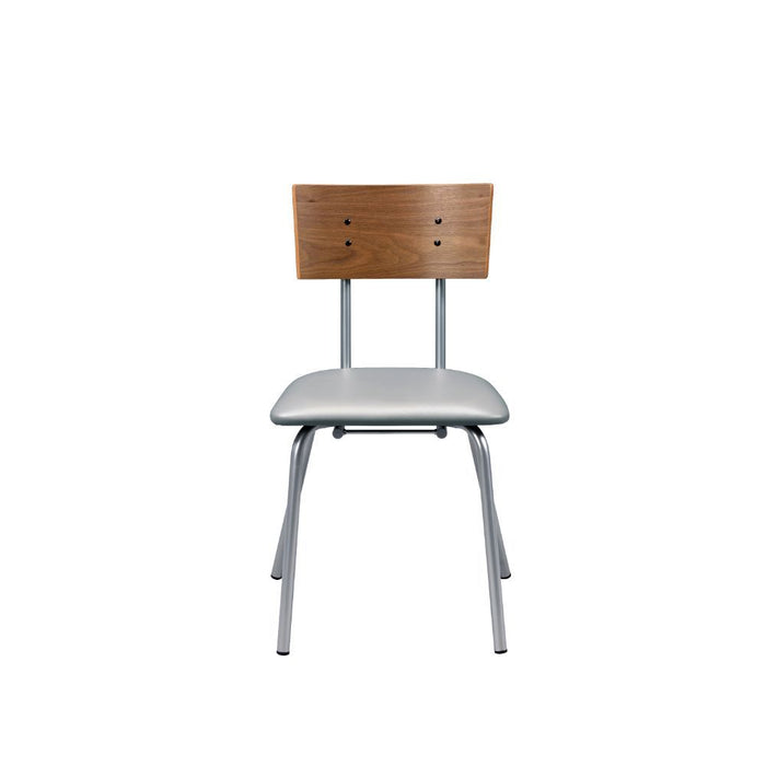 Jurgen - Side Chair (Set of 2) - PU & Silver