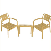 3 Piece Indoor / Outdoor Leisure Table And Chair Set
