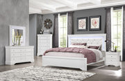 Pompei - 5 Piece Queen Bedroom Set With LED - White
