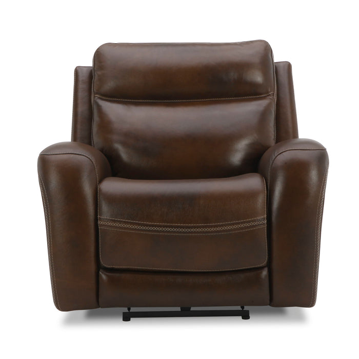 Blair - Swivel Glider Recliner P2 - Cognac