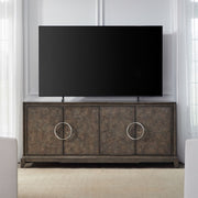 Pavilion - Breakfront Accent Cabinet - Dark Brown