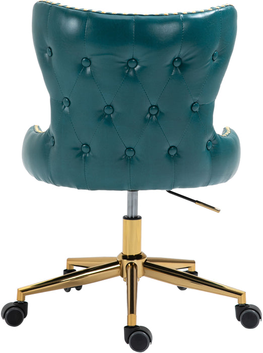 Hendrix - Office Chair with Gold Legs