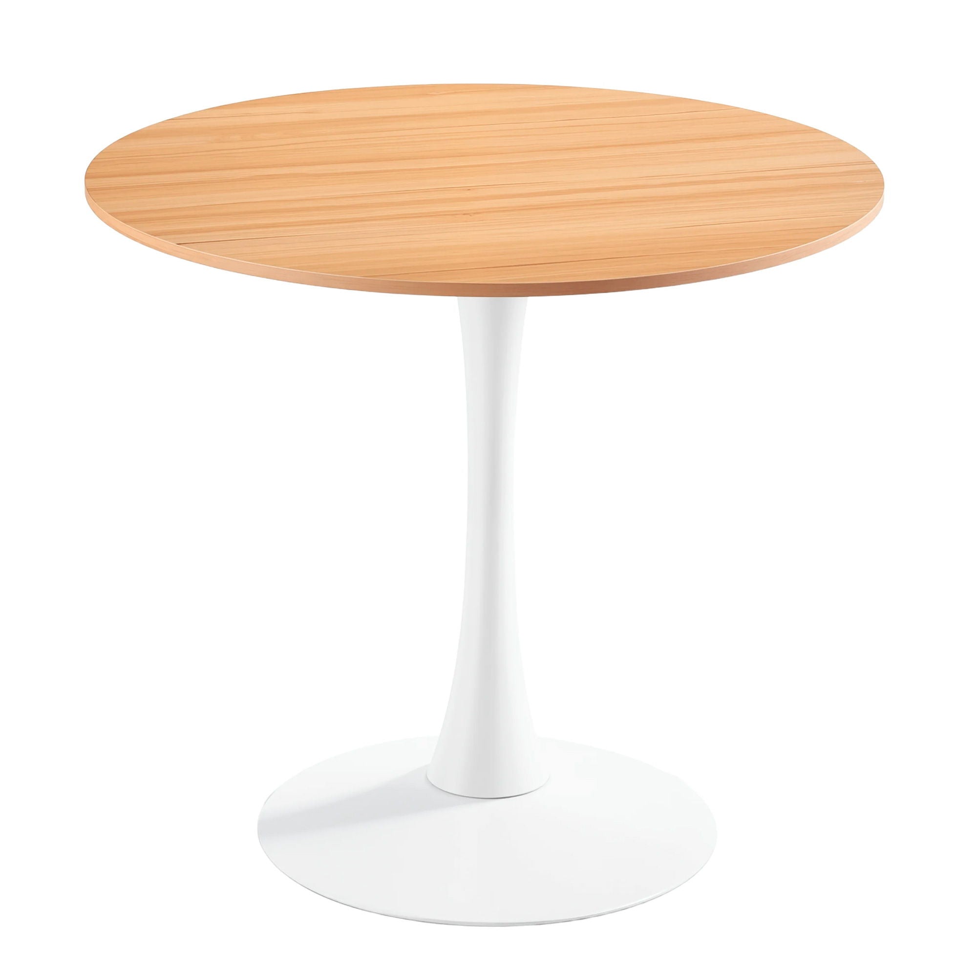 Mid-Century Tulip Table With Round Top, Pedestal Base