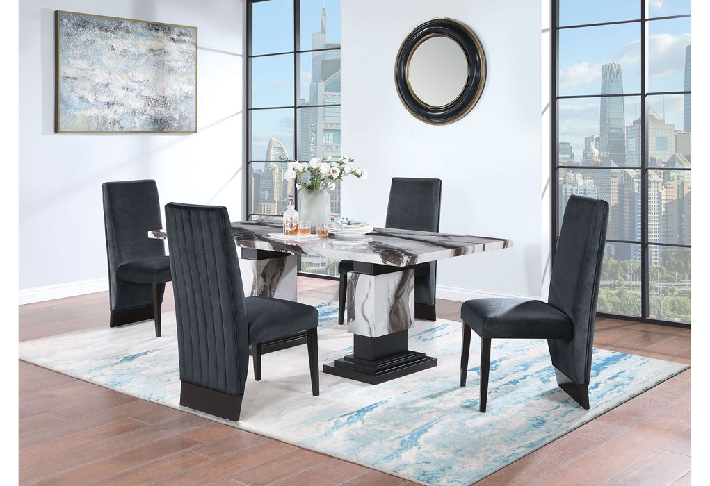 D12 - Dining Chair - Black