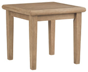 Gerianne - Square End Table - Brown