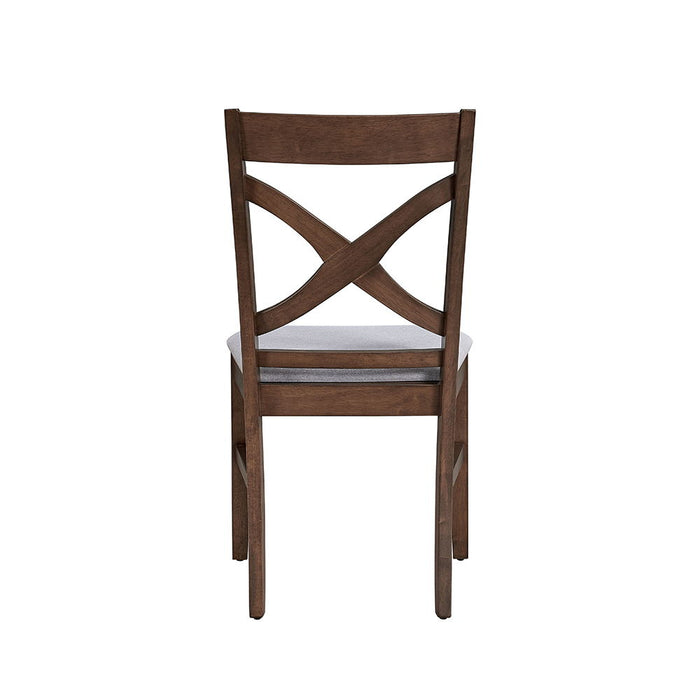 Ferris - Side Chair (Set of 2) - Brown Finish