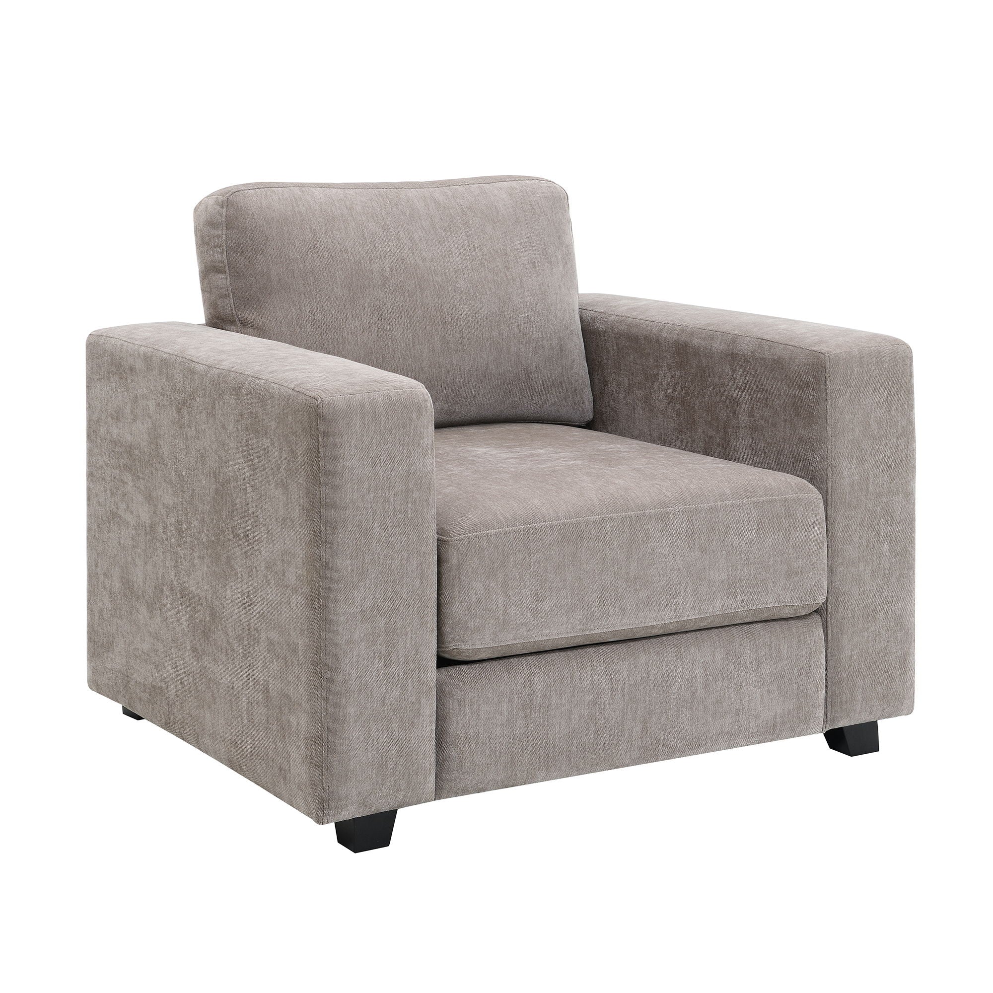 Oversized Accent Chair With Widen Arm For Living Room