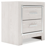 Altyra - Two Drawer Night Stand - White