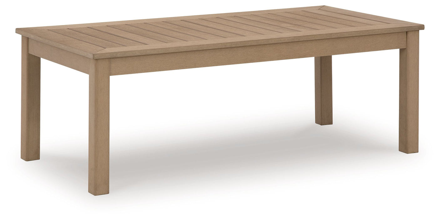 Hallow Creek - Driftwood - Rectangular Cocktail Table