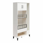 Sports Storage Cabinet - White