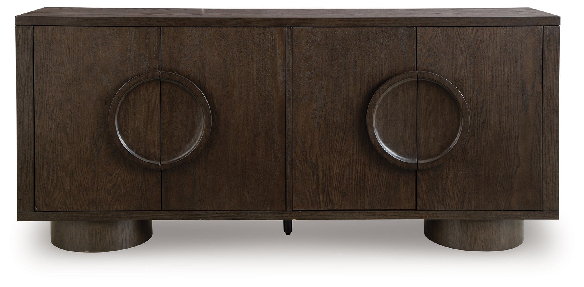 Veeda - Accent Cabinet - Dark Brown