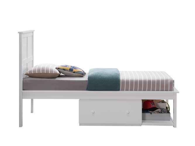 Iolanda - Twin Bed - White Finish