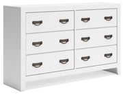 Binterglen - Dresser - White
