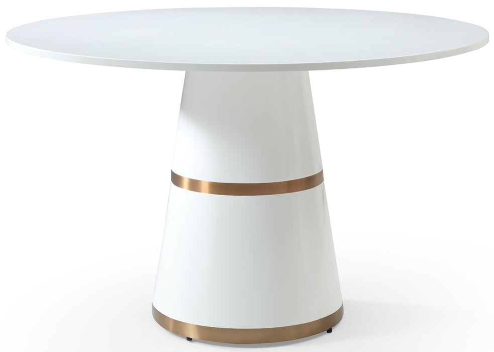 Hans - Dining Table - White