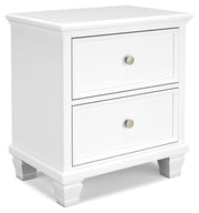 Fortman - Two Drawer Night Stand - White