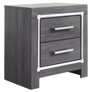 Lodanna - Two Drawer Night Stand - Gray