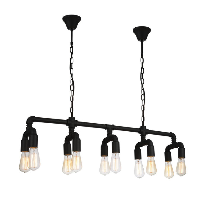 Coln - Ceiling Lamp - Black Satin