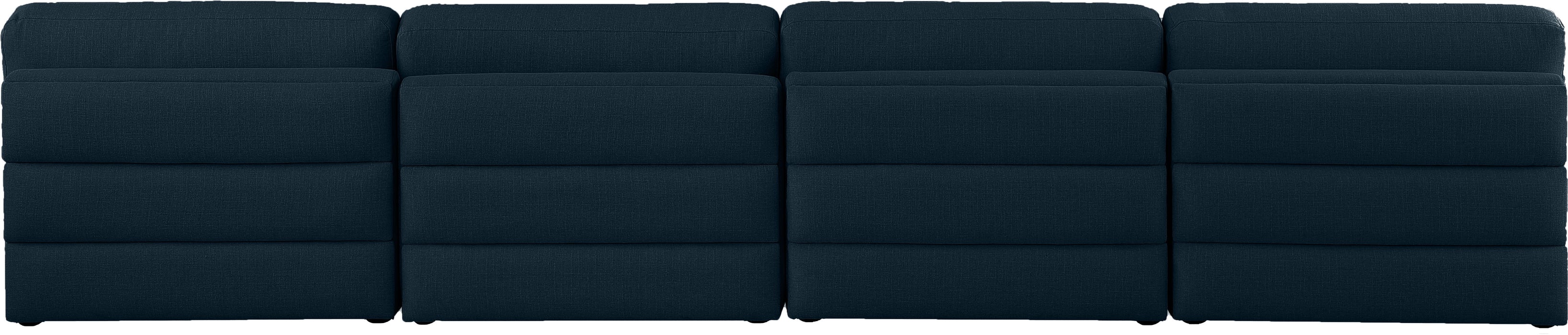 Beckham - Modular 4 Seats Armless Sofa