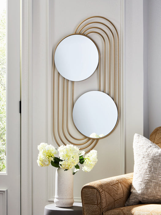 Warrenley - Gold Finish - Accent Mirror