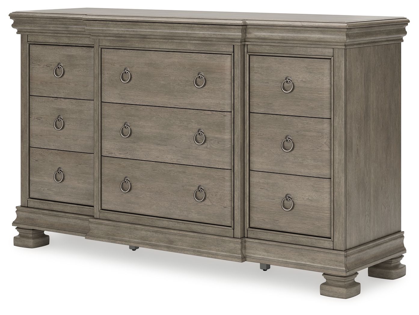Lexorne - Dresser - Gray