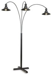 Sheriel - Metal Arc Lamp  - Black