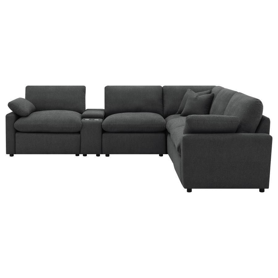 Collins - 6-Piece Modular Power Reclining Sectional