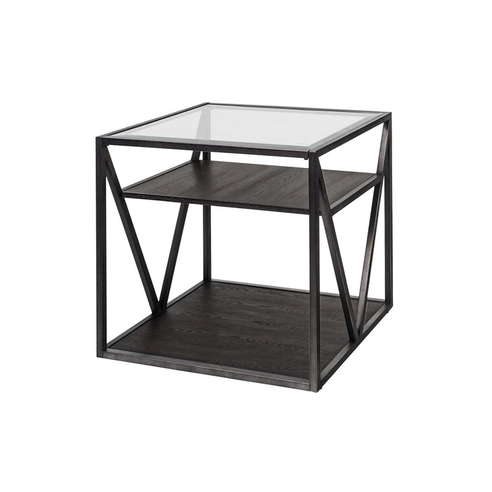 Arista - End Table - Dark Gray