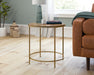 Int Lux Side Table Round Sindoori Mango image