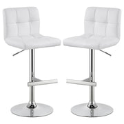 Lenny - Upholstered Adjustable Bar Stool (Set of 2)