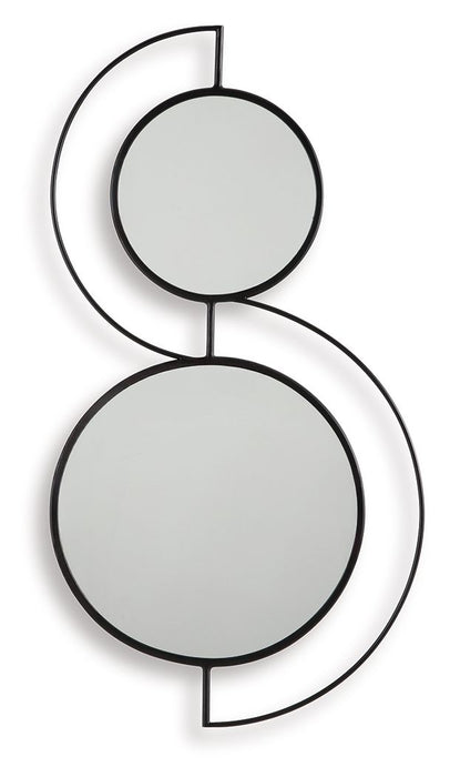 Shayham - Black - Accent Mirror