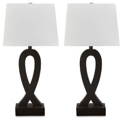 Markellton - Poly Table Lamp (Set of 2) - Black