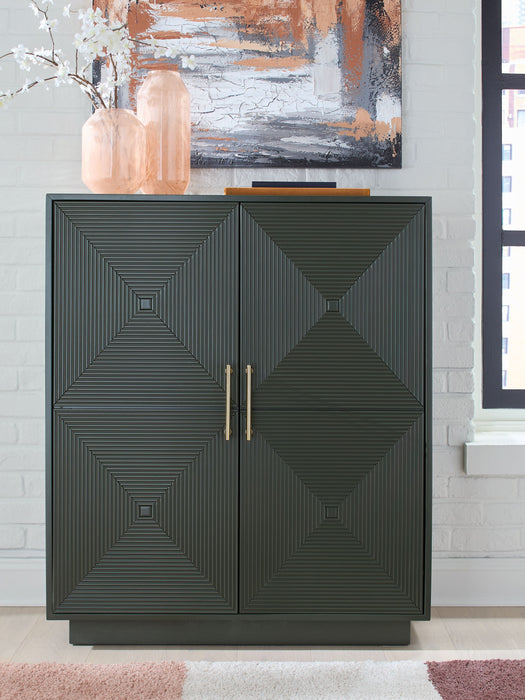 Geirwood - Dark Green - Accent Cabinet