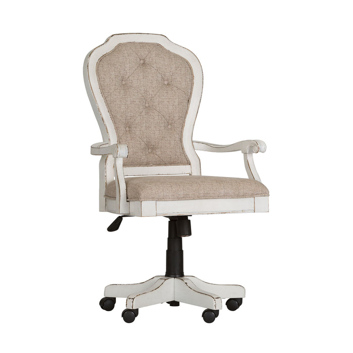 Magnolia Manor - Jr Executive Desk Chair - White