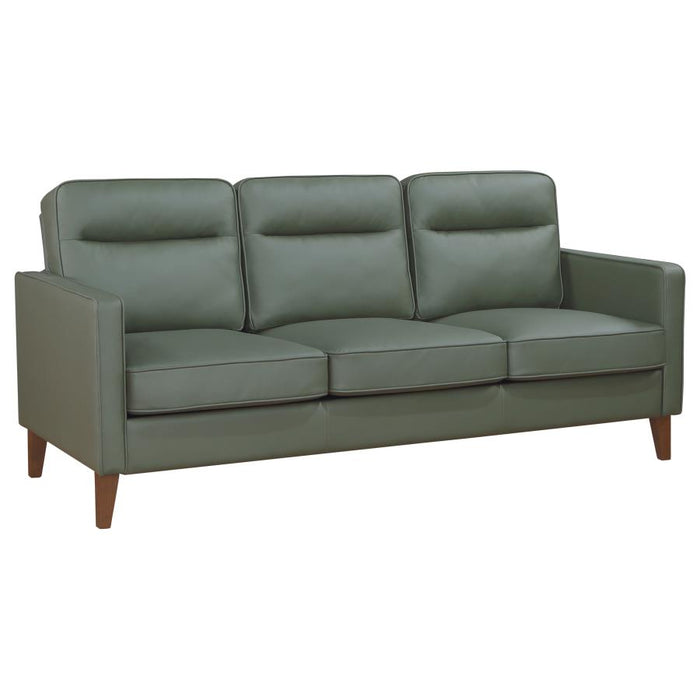 Jonah 2-piece Upholstered Track Arm Sofa Set