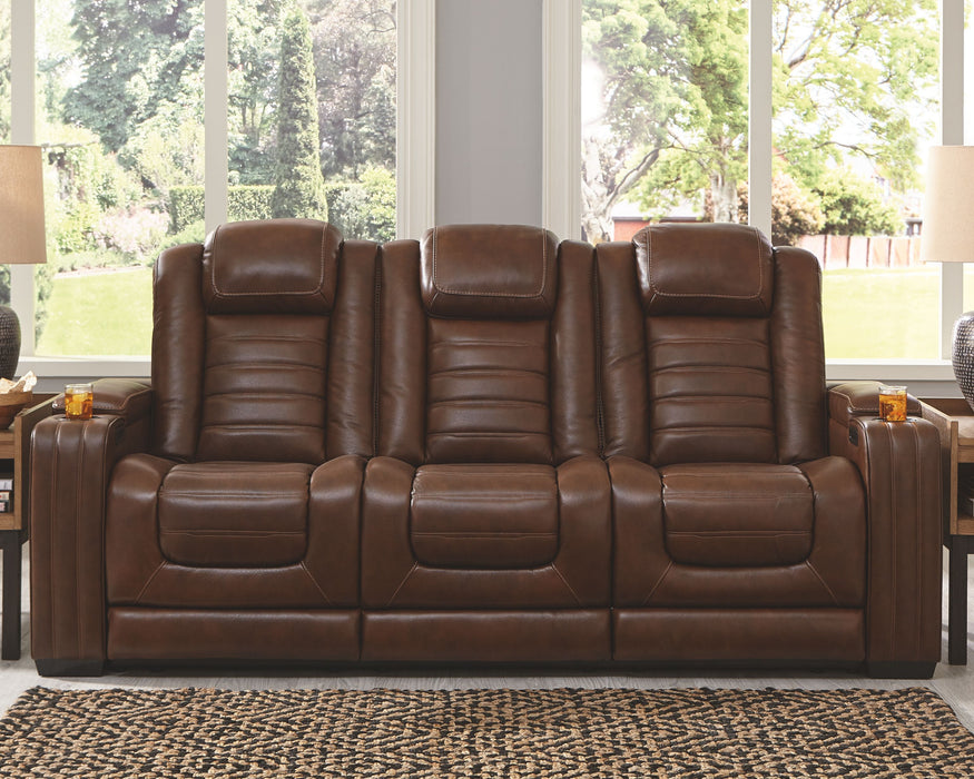 Backtrack - Chocolate - 2 Pc. - Power Reclining Sofa, Loveseat