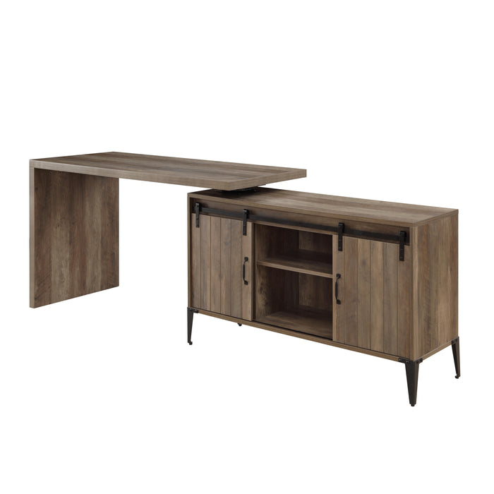 Zakwani - Writing Desk - Rustic Oak