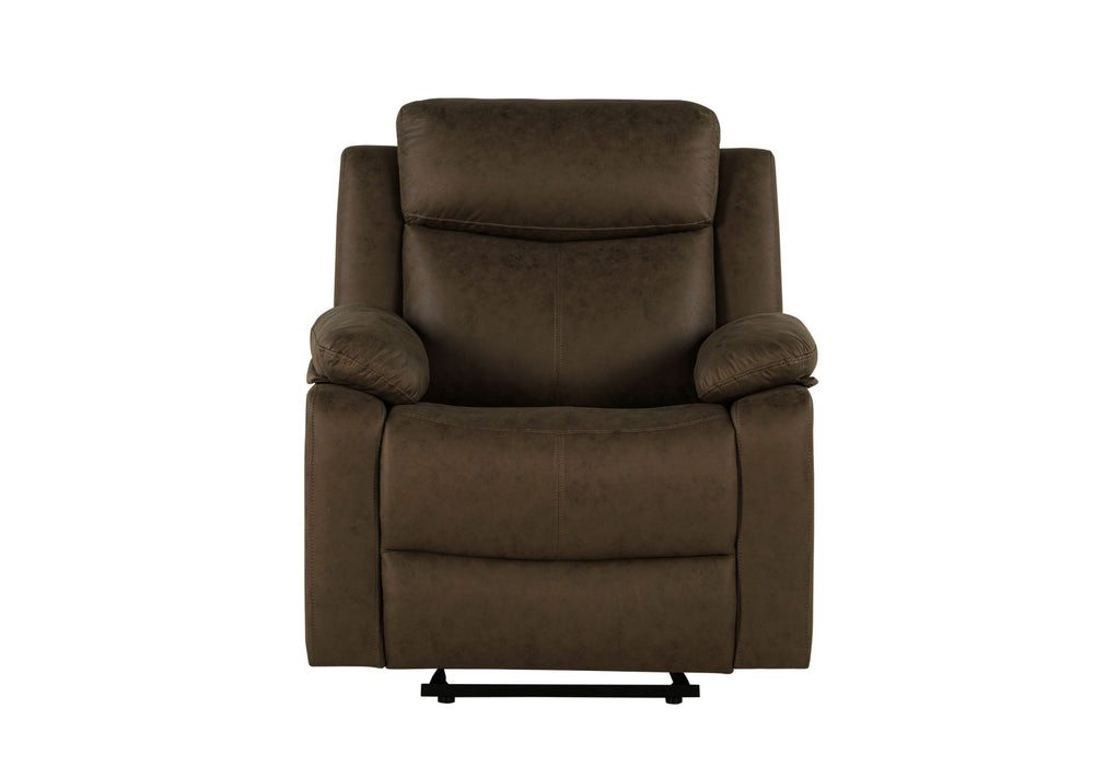 U6026 - 5 Glider Recliner - Dark Brown